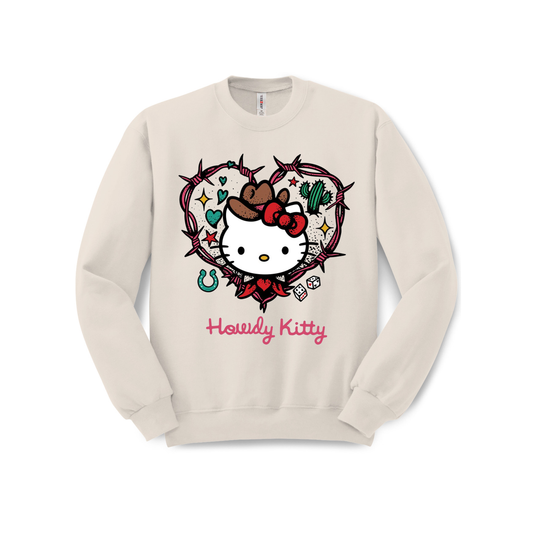 Howdy Kitty Crewneck